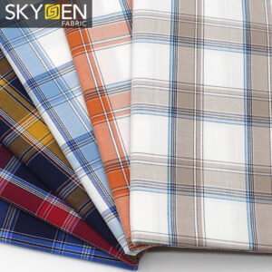 Tartan Check Cotton Material