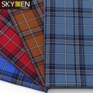 Tartan Design Check Pattern Fabric