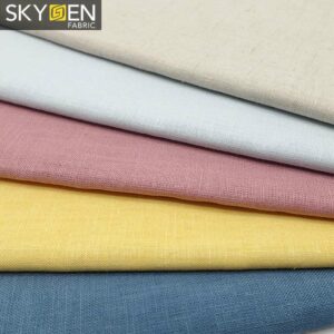 linen viscose blend fabric