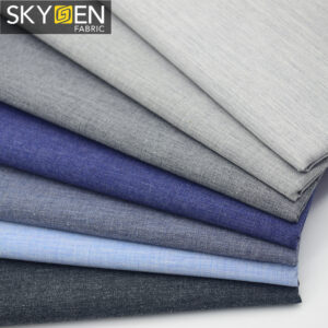 cotton melange fabric