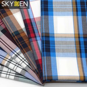 Tartan Effect Fabric