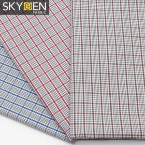 SDP14 Fine Cotton Check Fabric